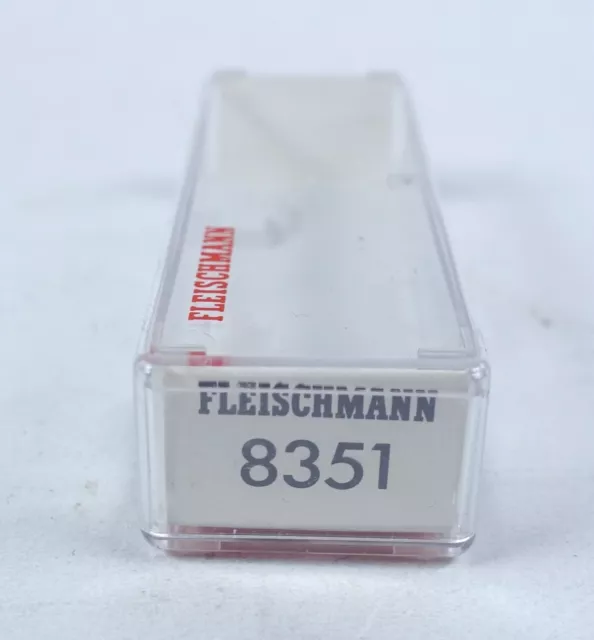 Fleischmann 8351 LEERKARTON Gerätewagen zum Kran Zug 8599 Spur N Leerverpackung