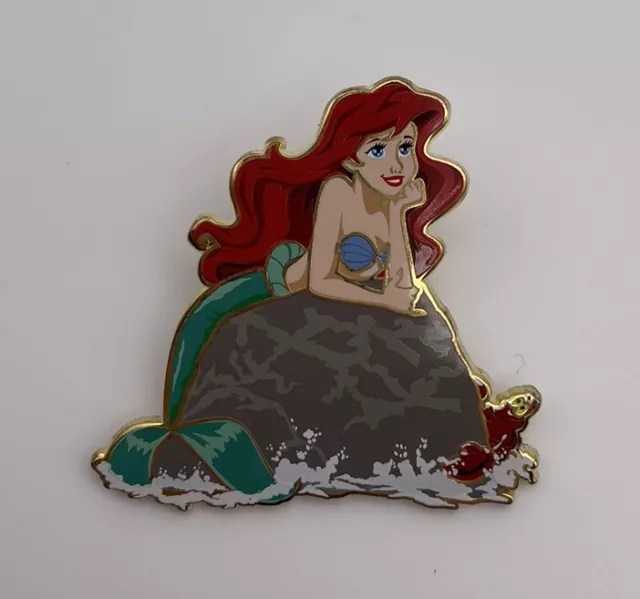 Acme (Hot Art) Cutout Ariel and Sebastian - Little Mermaid LE 500 Disney Pin