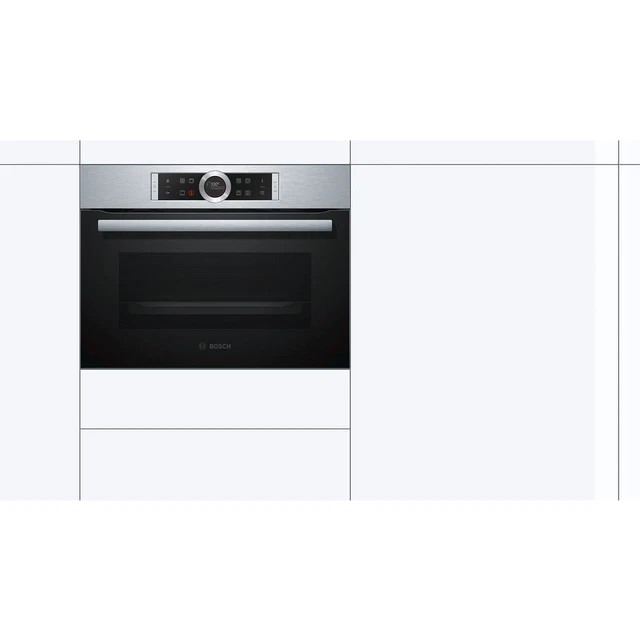 bosch four intégrable 47l a+ pyrolyse cbg675bs3 serie 2