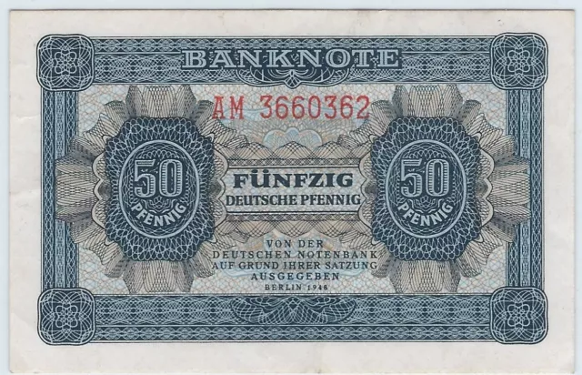 Germany/Deutschland 50 Pfennig 1948 Xf+