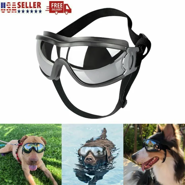 Windproof Dog Goggles Sunglasses UV Protection For Medium Large Dogs Glasses