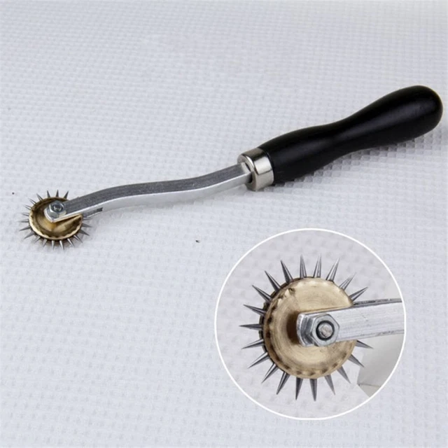 Outil de sur-coudre en cuir durable et pratique construction en acier inoxydable
