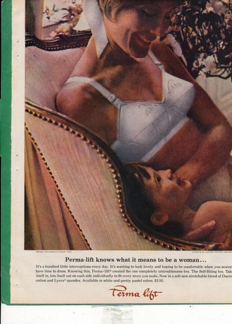 Magazine Ad - 1964 - Perma Lift Bra's