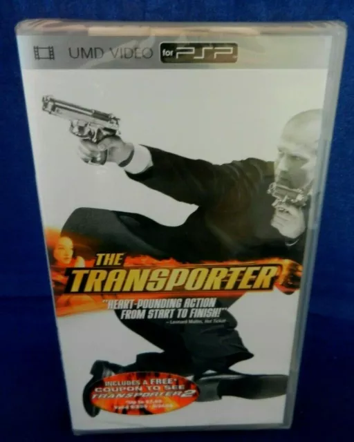 New, Factory Sealed PSP UMD; The Transporter, Excellent Condition,Free Shipping