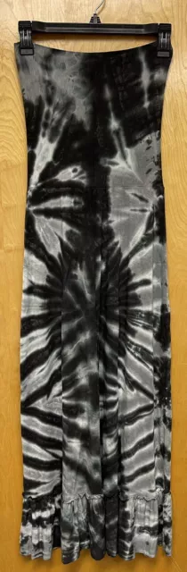 Lucky Brand Women's Convertible Tie-dye Maxi Skirt Cover Up 2