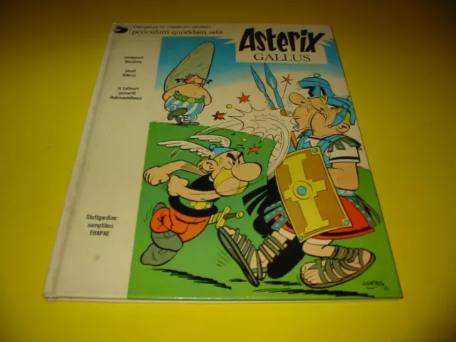 Asterix Latein Band 1 : Asterix Gallus , 1. Auflage !