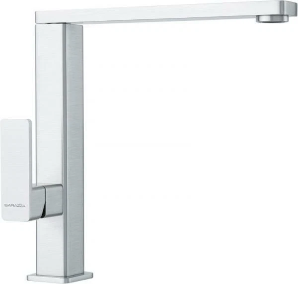 BARAZZA miscelatore rubinetto 1RUBMLBI base 50x50 mm rotazione canna 360°
