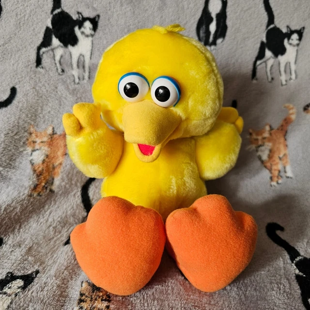 VINTAGE 1996 TYCO Sesame Street Big Bird Vibrating Plush Soft Toy £10.