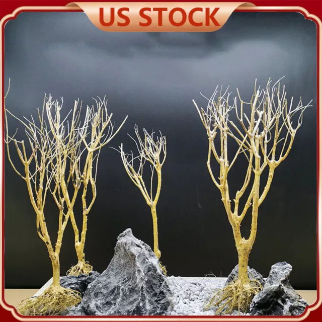 Driftwood Aquarium Moss Tree Fish Tank Freshwater Decor Landscape Bonsai Wood