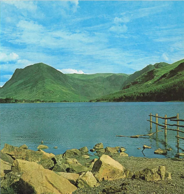 Buttermere Lake District Cumbria Vintage Print Picture 1974 CBOTLD#49