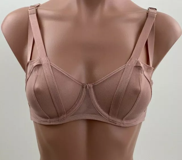 VICTORIA'S SECRET VERY Sexy Luxe Underwire Unlined Balconet Bra Pink 32DD  NWT $24.99 - PicClick