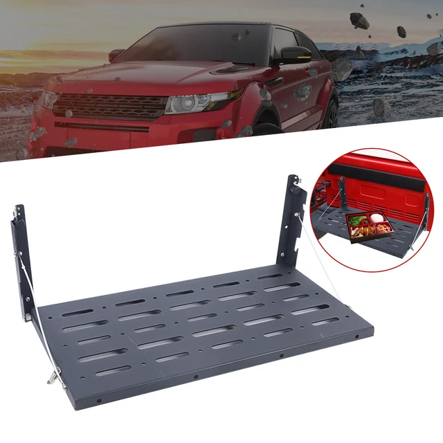 Mesa de comedor plegable de metal 60×31 cm para Jeep Wrangler JK