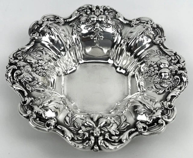 Reed & Barton Sterling Silver 925 Francis I X569 Candy Nut 3 1/4" Dish Bowl # 2