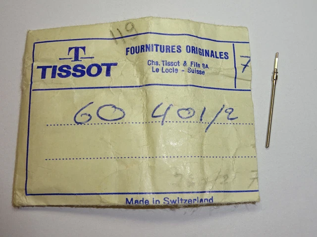 Tige De Remontoir Tissot 12'''27, Neuve Sans Emballage, Albero Di Carica