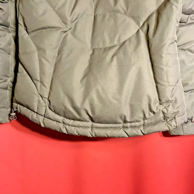 ADIDAS WOMEN’S Quilted Puffer Jacket Sz US 8 Goose Feather Down Black ...