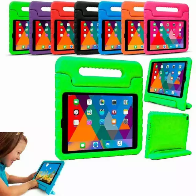 Kids Shockproof Foam Case Handle Cover Stand for iPad 9.7" 10.2" 10.9" 11" 12.9"