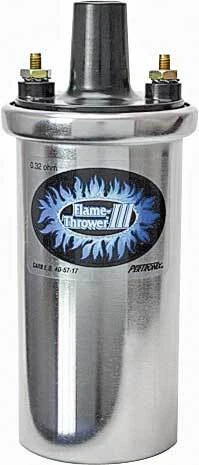 Pertronix Flame Thrower III 8 Cylinder 45000 Volt 0.32 Ohm Chrome Oil Filled