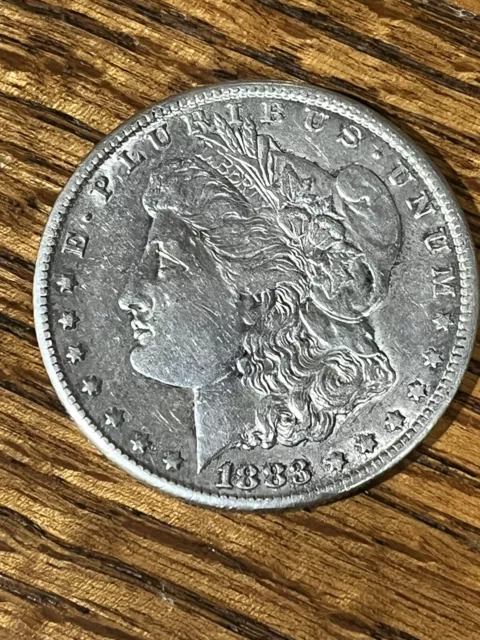 1883-CC Carson City Mint Silver Morgan Dollar