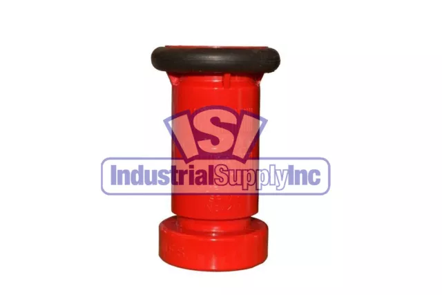 Fire Hose Nozzle | 1-1/2" National Standard Thread (NST) | Polycarbonate | Red