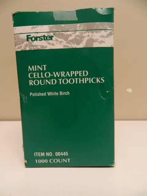 1000 - MINT TOOTHPICKS Cello - Wrapped