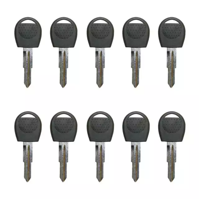 New Uncut Chipped Transponder Key Replacement for GM ID48 Chip DW04RAP (10 Pack)