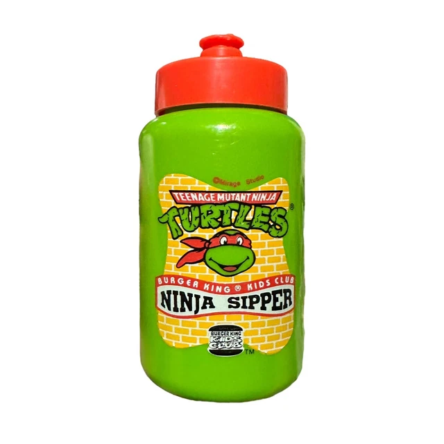 TEENAGE MUTANT TURTLES Burger King Kids Club Ninja Sipper Bike Gear