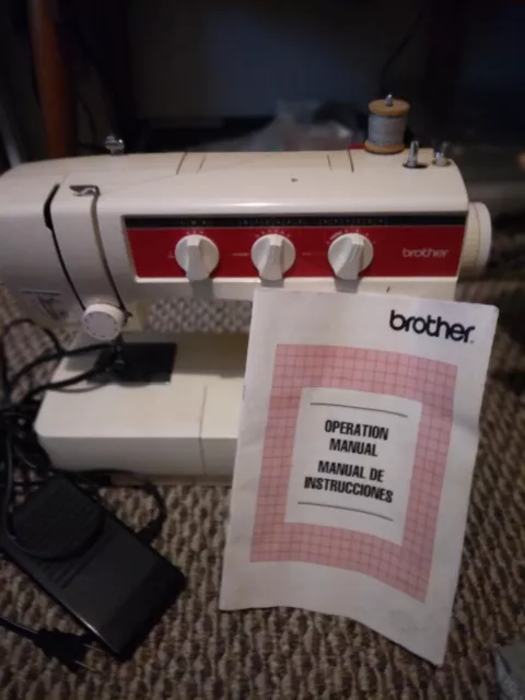 Brother Sewing Machine VX-880 With Foot Pedal + Accessories - Pristine!