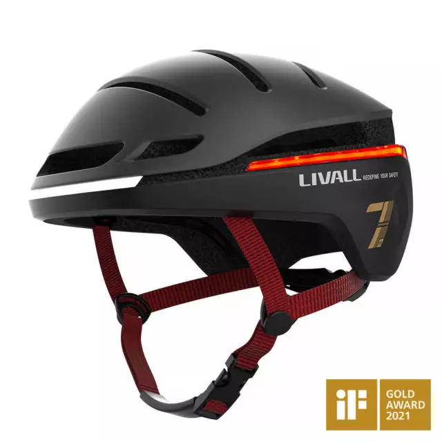 LIVALL EVO21 Cycling Helmet with Lights Turn Signals Lightweight SHOP SOILED