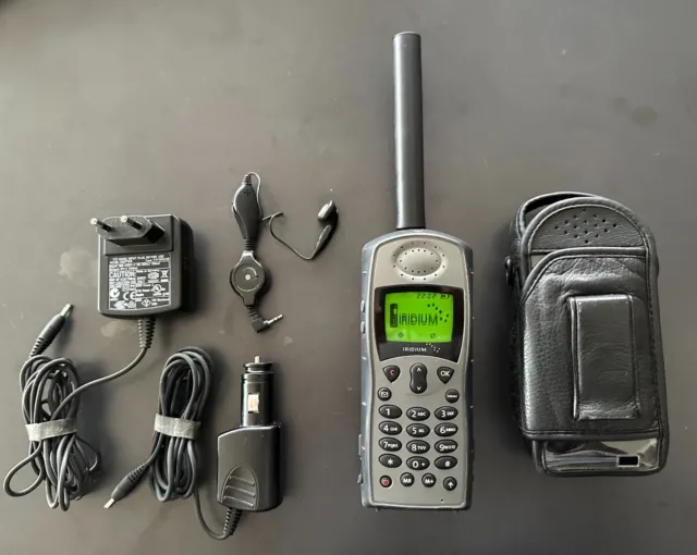 Iridium Motorola 9505A Satellite Phone, perfect working condition