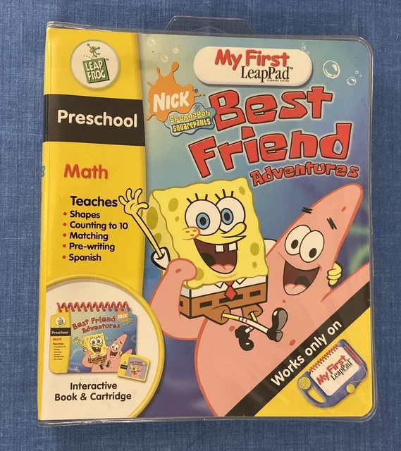 MY FIRST LEAPPAD Book Cartridge Spongebob Squarepants Best Friend