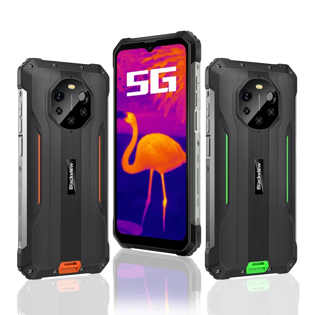 BLACKVIEW BL8800 PRO Rugged 5G Smartphone Termocamera 8GB+128GB 90Hz ...