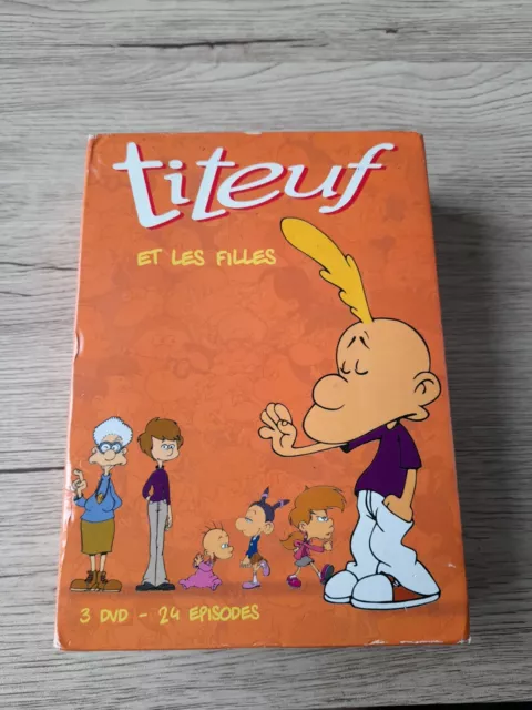 Coffret 3 Dvd Titeuf Et Les Filles Neuf Sous Blister