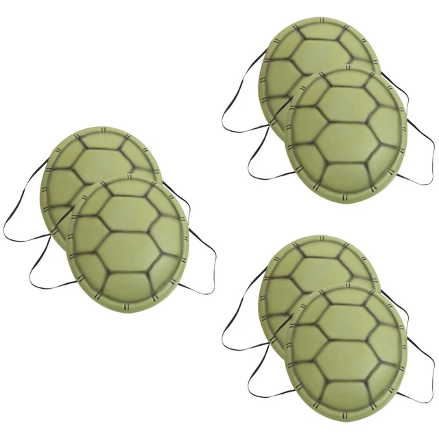 6 PCS Halloween Cosplay accessoires Eva Turtle Shell Photo Props Costumes
