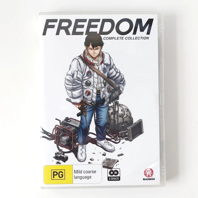FREEDOM COMPLETE COLLECTION DVD TV Series Animation Space Sci Fi Anime ...