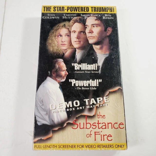 THE SUBSTANCE OF Fire Demo Full-Length Screener VHS VCR Video Tape Used