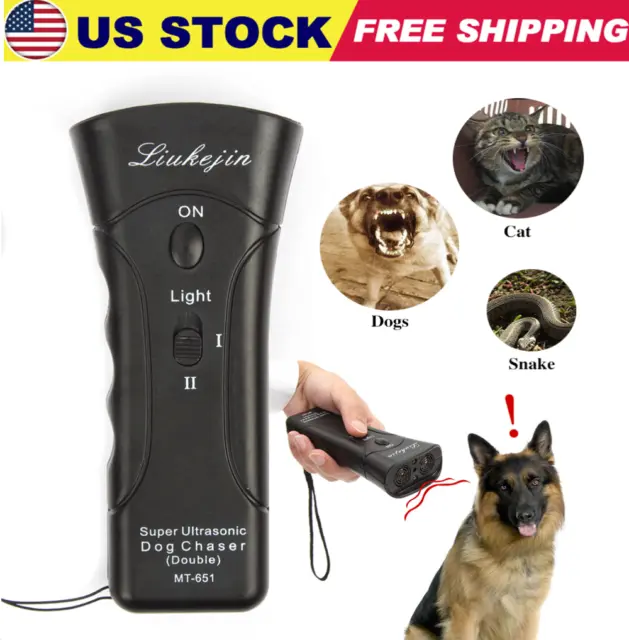 Ultrasonic Anti Bark Control Stop Barking Away Repeller Devices Pet Dog Training