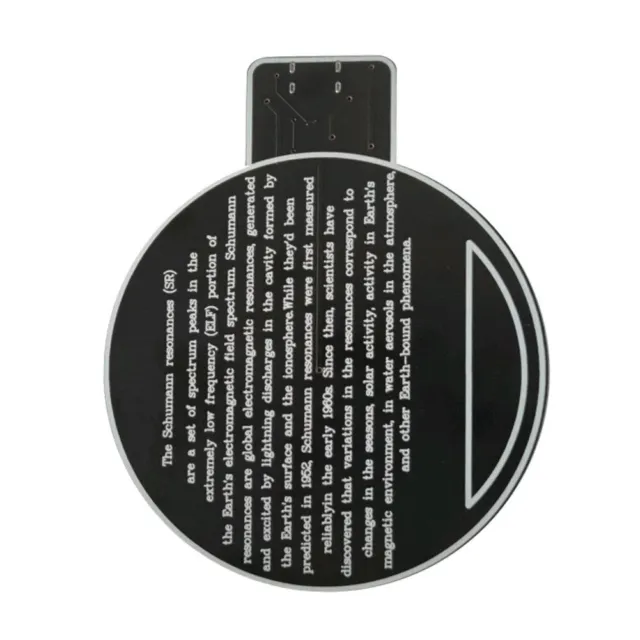 Schumann Resonance 7,8 Hz 82 mm alimentatori USB regolabili ad alta precisione disco