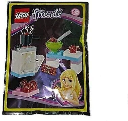 Figurine MINIFIGURE LEGO FRIENDS 561604 La Cuisine D'Été Chocolat - Polybag Foil Neuf