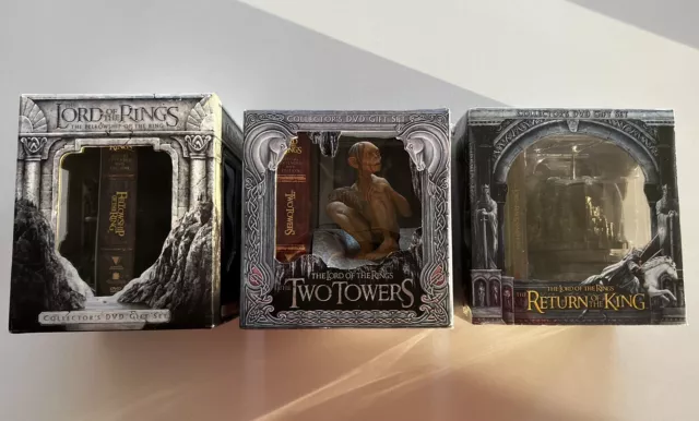 Lord of the Rings Trilogy Extended Edition DVD Collectors Sets