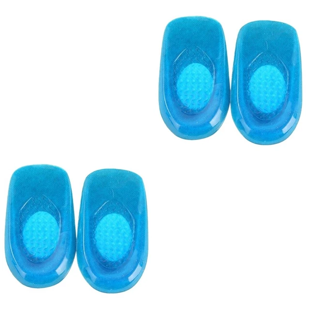4 Paia Di Solette Ortopediche In Silicone Per Piede Piatto E Fascite Plantare – Supporto Arco, Antiscivolo, Lavabili E Riutilizzabili