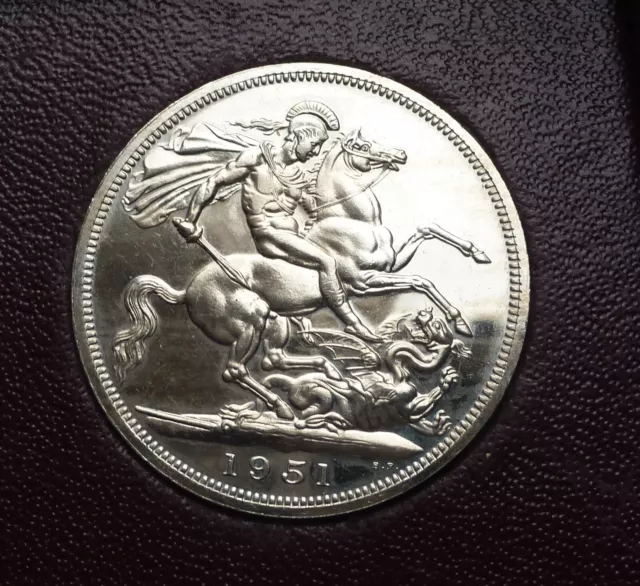 1951 George Vi Uncirculated Crown , Festival Of Britain