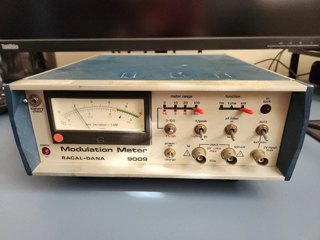 RACAL DANA 9009 AM/FM modulation meter £52.72 - PicClick UK