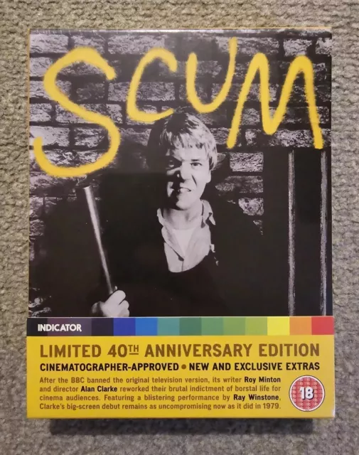 Scum Blu Ray Limited Edition Indicator New OOP