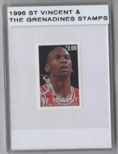 1996-97 St Vincent & The Grenadines Stamps Michael Jordan