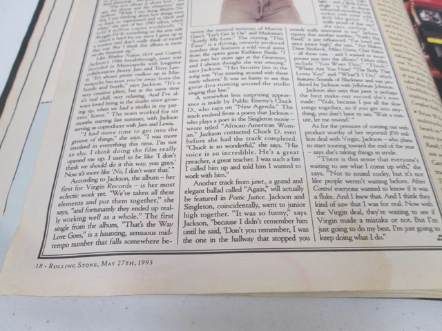ROLLING STONE MAGAZINE May 27th 1993 Sting The King Of Pain Ice T ...