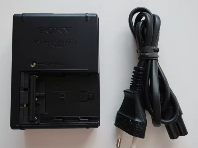 original Sony Ladegerät BC-VM10 für Kamera Akku NP-FM500H