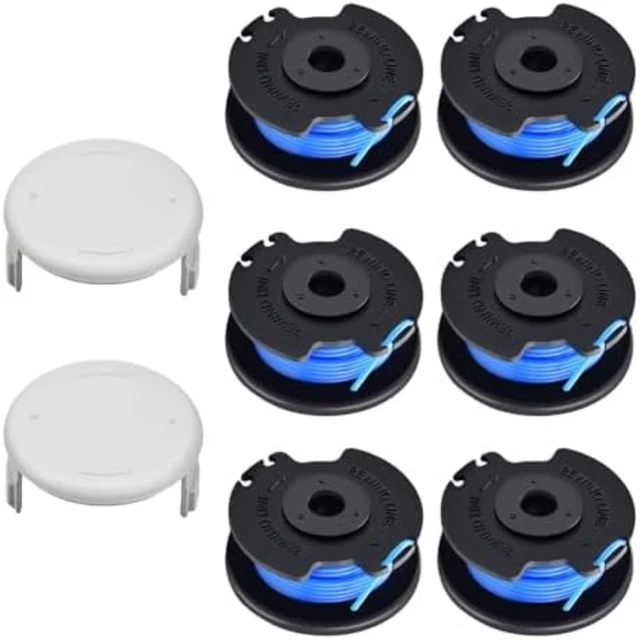 Tappi Bobina Per Decespugliatore Ryobi: 4 Pezzi Di Ricambio Per Modelli One+ AC14RL3A E AC14HCA - Facili Da Montare - Foto 8