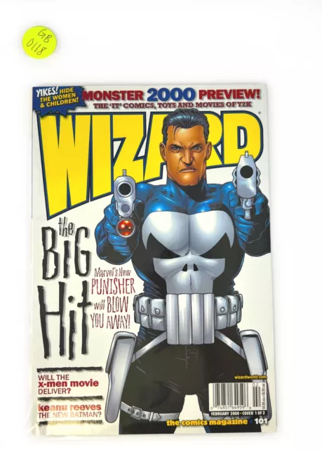 Wizard, #101, Wizard February 2000 & GB0118