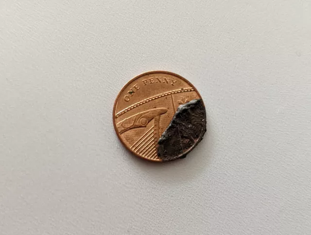 Rare 1p One Penny 1 Pence Coin Minting Error 2016