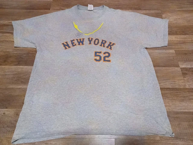thumbnail image 2 of Dunkin Donuts X New York Mets T-Shirt – Black Cotton Graphic Tee, Short Sleeve, Unisex (S-XL, Made In USA) 2 of 4